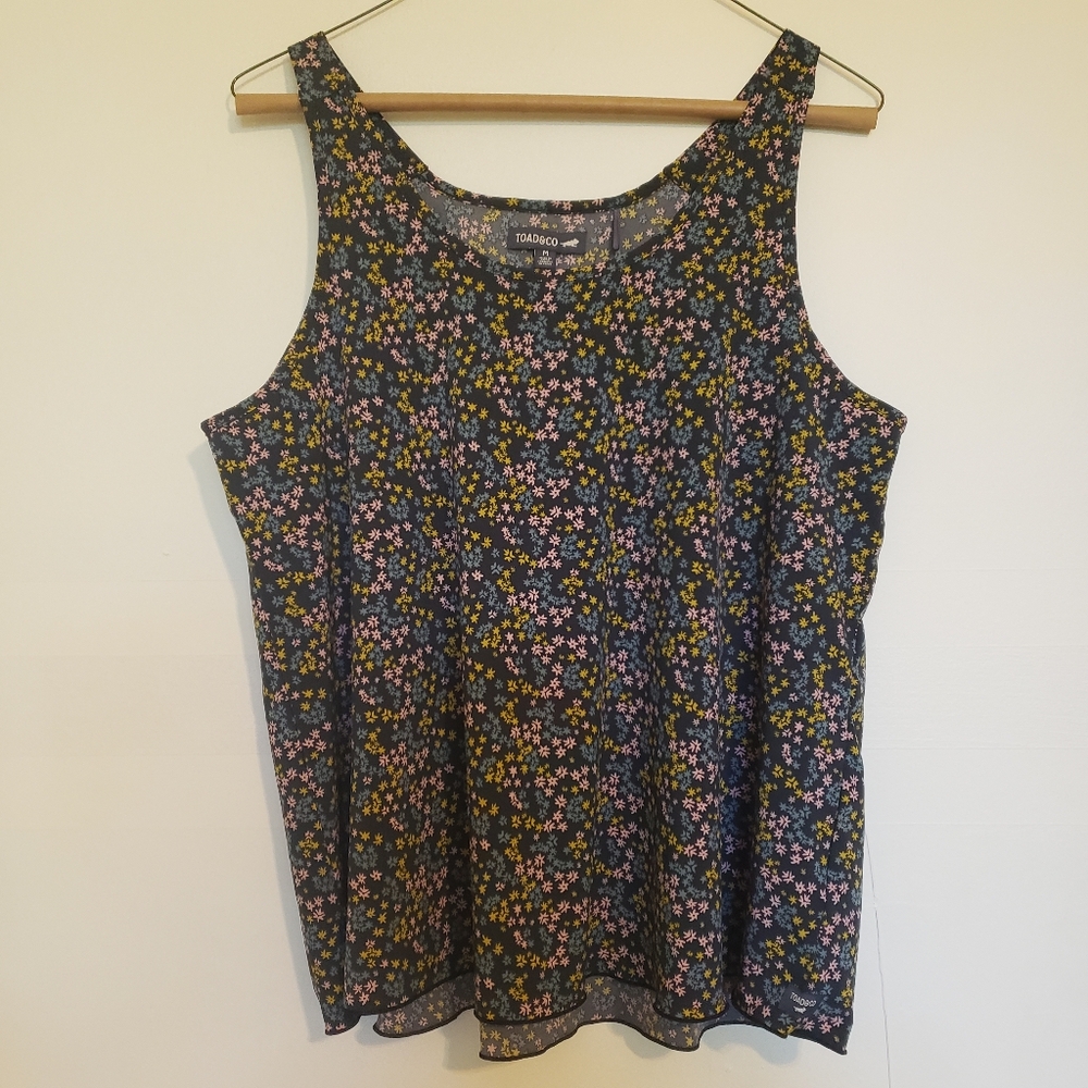 TOAD & CO. Sun kissed floral tank top